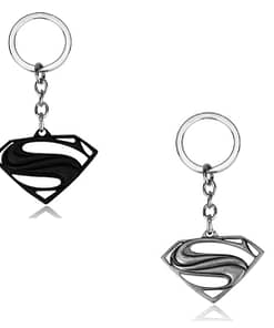 Superman emblem keyrings