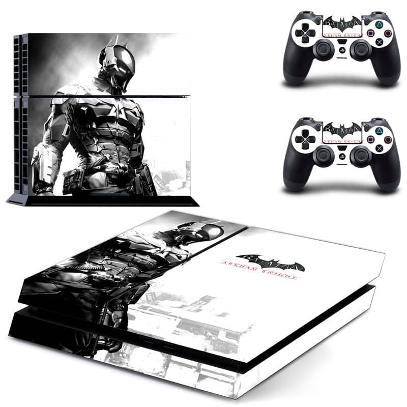Batman Arkham Knight PS4 skin (white) - Punchit